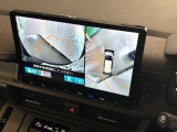 マルチビューカメラシステム搭載で駐車が苦手な方も全方向を確認しながらの駐車が可能です!カメラは選択可能でフロントだけサイドだけ等便利にご使用いただけます!