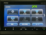 【オーディオ機能】オーディオは、フルセグTVの他にDVD/CDプレーヤーを装備♪もちろんFM/AMラジオもお聞きいただけますよ♪