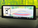 【360&deg;ビューモニター】専用のカメラにより、上から見下ろしたような視点で360度クルマの周囲を確認することができます☆死角部分も確認しやすく、狭い場所での切り返しや駐車もスムーズに行えます。