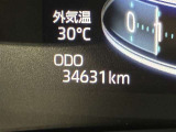 【走行距離】走行距離計の画像です。※撮影時の実走距離となります。車両の移動等により走行距離が進んでいる場合があります。