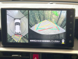 【パノラミックビューモニター】専用のカメラにより、上から見下ろしたような視点で360度クルマの周囲を確認することができます☆死角部分も確認しやすく、狭い場所での切り返しや駐車もスムーズに行えます。