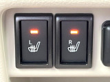 【シートヒーター】寒い日に重宝するシートヒーター!エアコンより早く温まってくれるので寒がりの人も安心ですね♪エアコンの温風は乾燥するから苦手、という方にもをおすすめです。