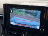 【バックカメラ】駐車時に後方がリアルタイム映像で確認できます。大型商業施設や立体駐車場での駐車時や、夜間のバック時に大活躍!運転スキルに関わらず、今や必須となった装備のひとつです!