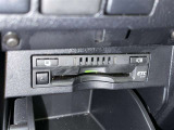 ETC車載器付きです。高速道路の料金所もスムーズに通過できます。