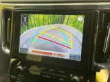 【バックカメラ】駐車時に後方がリアルタイム映像で確認できます。大型商業施設や立体駐車場での駐車時や、夜間のバック時に大活躍!運転スキルに関わらず、今や必須となった装備のひとつです!
