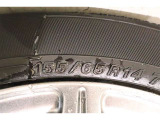 155/65R14    車両装着標準タイヤサイズです。 タイヤのご相談もトヨタモビリティ石川にお任せください