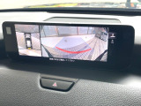 【360&deg;ビューモニター】専用のカメラにより、上から見下ろしたような視点で360度クルマの周囲を確認することができます☆死角部分も確認しやすく、狭い場所での切り返しや駐車もスムーズに行えます。