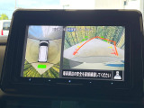 【マルチアラウンドモニター】専用のカメラにより、上から見下ろしたような視点で360度クルマの周囲を確認することができます☆縦列駐車や幅寄せ時に活躍してくれます♪