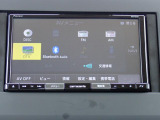 オーディオソースはご覧の通りです。Bluetoothを搭載しています。スマホと連動させると音楽等楽しむことが出来ます。