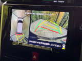 【パノラミックビューモニター】専用のカメラにより、上から見下ろしたような視点で360度クルマの周囲を確認することができます☆死角部分も確認しやすく、狭い場所での切り返しや駐車もスムーズに行えます。