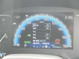 車線逸脱警報などの機能がメーターで操作できます。