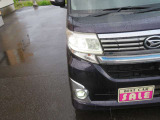 フオグランプ付きです。視界の悪い時に明るさを補助してくれます。LEDライトを使用してます。