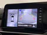 【全周囲カメラ】車両周囲の障害物の位置をモニターでチェックすることができます☆運転中や駐車時などの周囲の安全をサポートしてくれます☆