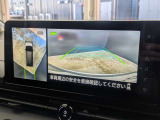 空から見下ろしているかのような視点で周囲を確認できるアラウンドビューモニター!