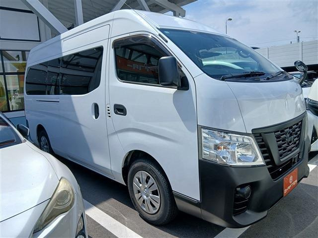 NV350キャラバン 2.5 DX スーパーロング ハイルーフ 平床 禁煙車 パナソニックナビ ...