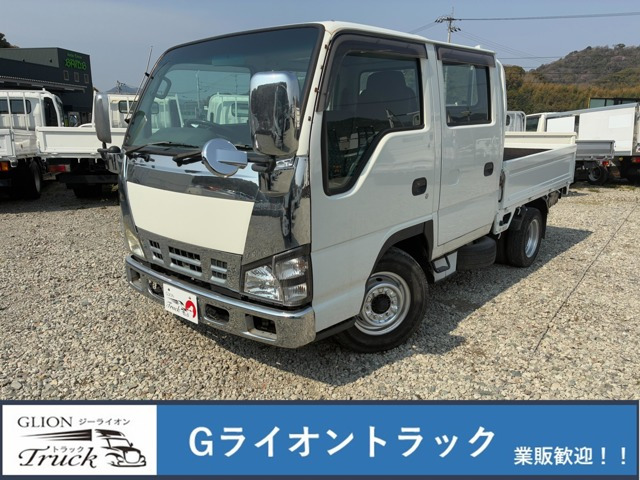 エルフ  1.75t積・Wキャブ・荷台鉄板張り
