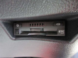 ETC車載器付きです。高速道路の料金所もスムーズに通過できます。