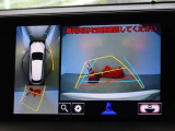バックガイドモニターを装備しています、車庫入れもラクラクです。パノラミックビューモニターを搭載しています、上からの画像も表示されます。