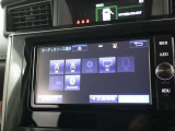 CD・DVD再生/AMFM・フルセグTV視聴が可能な祖ウサもシンプルなナビゲーションです