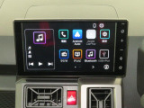 9インチスマホ連携ディスプレイオーディオです。バックカメラも付いて車庫入れ・駐車も安心です。Bluetooth対応機器を登録して音楽を楽しんだりハンズフリー通話が出来て便利です。