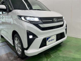 LEDヘッドランプで夜間も視界良好