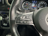 ステアリングスイッチ装備!運転しながら手元でオーディオの操作などができます。