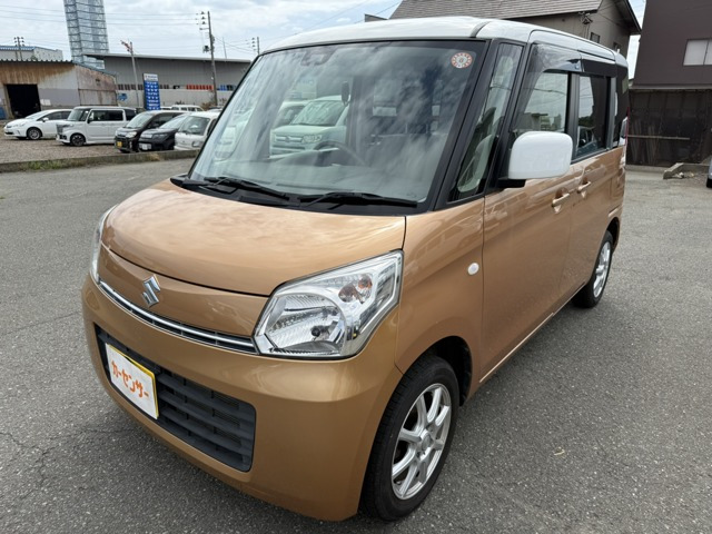スペーシア X レーダーブレーキサポート スマートフォン連携ナビゲーション 4WD 