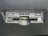 ETC車載器付きです。高速道路の料金所もスムーズに通過できます。