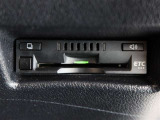ETC車載器付きです。高速道路の料金所もスムーズに通過できます。