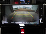 バックモニター付きで慣れない駐車場や車庫入れをサポートします。