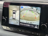 空から見下ろしているかのような視点で周囲を確認できるアラウンドビューモニター!