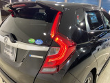 視認性がいいテールランプ。後続車にも存在をアピール。