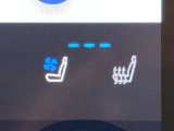 シートエアコン付です。シートを暖めたり冷やしたりできる、快適装備の一つ。 暑い夏もシートが冷える冬も快適にドライブが楽しめそうですね。