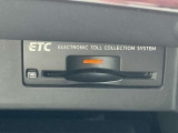 ETCがあればスムーズに料金所を通過できます。ビルトインタイプですっきりとおさまっております。