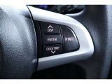 ステアリングスイッチでは、マルチインフォメーションディスプレイや運転支援系の設定や表示が可能です。