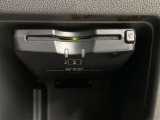 ETC車載器付きです。高速道路の料金所もスムーズに通過できます。