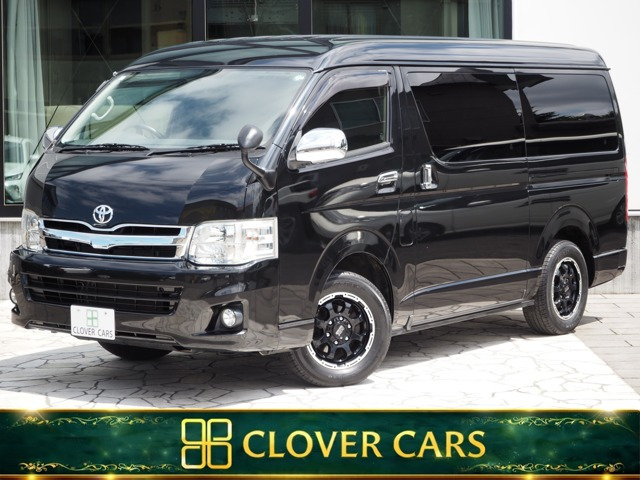 ハイエース 2.7 GL ロング ミドルルーフ 4WD 寒冷地仕様・下回りサビ少ない・純正ナビ・