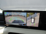 360度廻りを見渡せるアラウンドビューモニター搭載です。