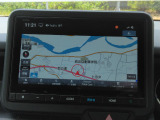 純正ナビが搭載されています。初めての道も安心ですね。Bluetooth接続可能!
