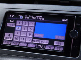 地デジ対応、フルセグデジタルTV放送が視聴できます。