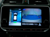 アラウンドモニター 白線や駐車車両をナビ及びルームミラーに表示 駐車している車両との位置関係も一目で分かって安心です