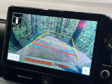 【バックカメラ】駐車時に後方がリアルタイム映像で確認できます。大型商業施設や立体駐車場での駐車時や、夜間のバック時に大活躍!運転スキルに関わらず、今や必須となった装備のひとつです!