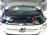 自慢のエンジンはパワードbyHONDAです。精度とバランスにこだわって、低回転からスムースなパワーを発揮します。