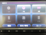 ホンダ純正Gathersのナビを装備しています。