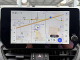 10.5インチのナビを搭載しています。