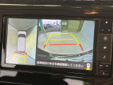 【パノラマモニター】専用のカメラにより、上から見下ろしたような視点で360度クルマの周囲を確認することができます☆死角部分も確認しやすく、狭い場所での切り返しや駐車もスムーズに行えます。