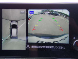 上からの視点で狭い駐車場への駐車などに役立つアラウンドビューモニターです♪