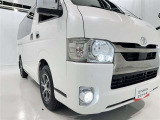 フォグランプ装着車です。暗い夜道の車両前方を明るく照らします