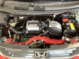 ホンダスタッフがしっかり整備して保証付きにてお渡し致します。エンジンルーム&室内ルームともにクリーニング済みで清潔です。快適なドライブをお楽しみください。