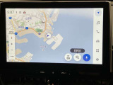いまや必須装備「ナビゲーション」搭載!知らない場所にスイスイッとドライブ。もう、これなしではハンドルを握れませんね!でも運転中の操作は危険ですのでご注意ですね☆